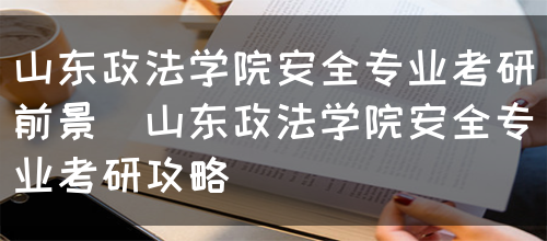 山东政法学院安全专业考研前景（山东政法学院安全专业考研攻略）