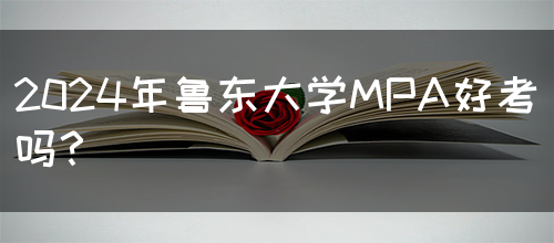 2024年鲁东大学MPA好考吗？